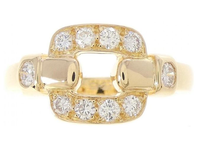 Anello Cartier Nymphia in oro giallo 18K - vista 2