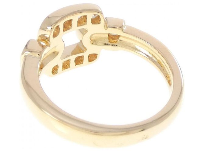 Anello Cartier Nymphia in oro giallo 18K - vista 3