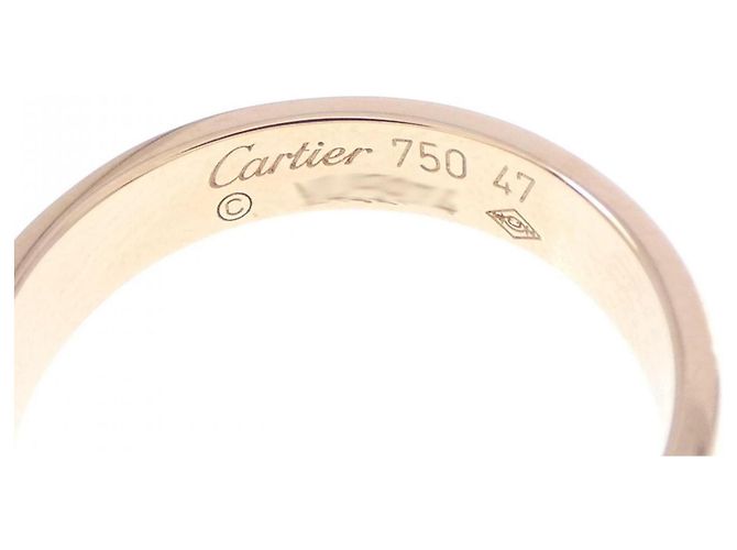 Anello Mini Love di Cartier in oro rosa 18K - vista 3