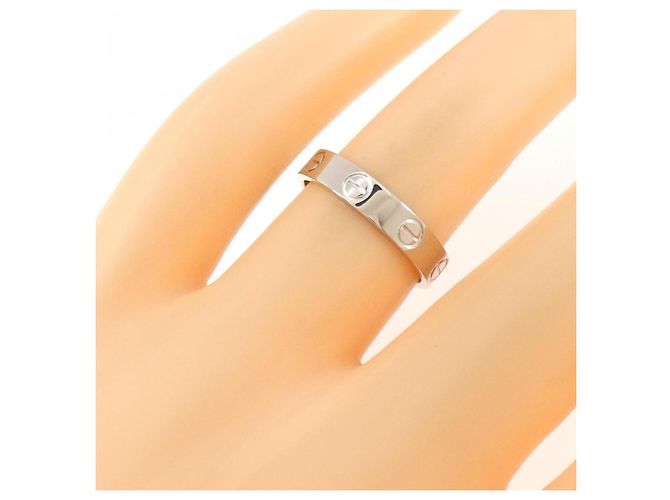 Cartier Mini Love Ring aus 18K Weißgold - Ansicht 4
