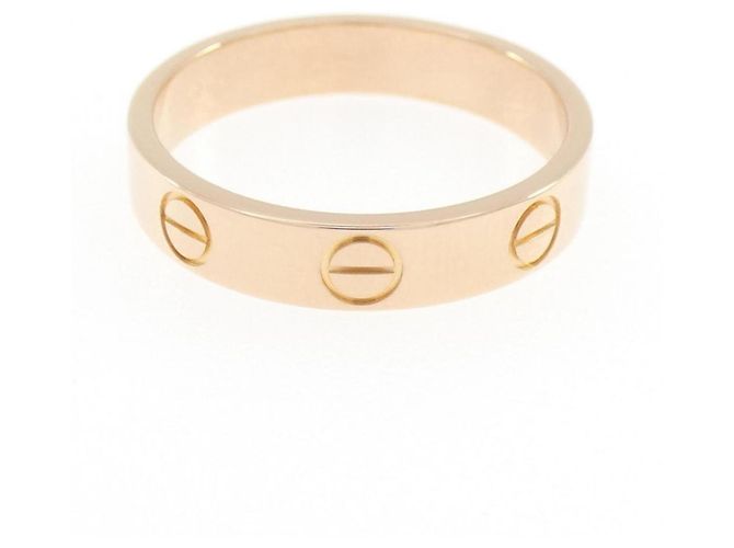 Anello Mini Love in oro rosa 18K Cartier - vista 2