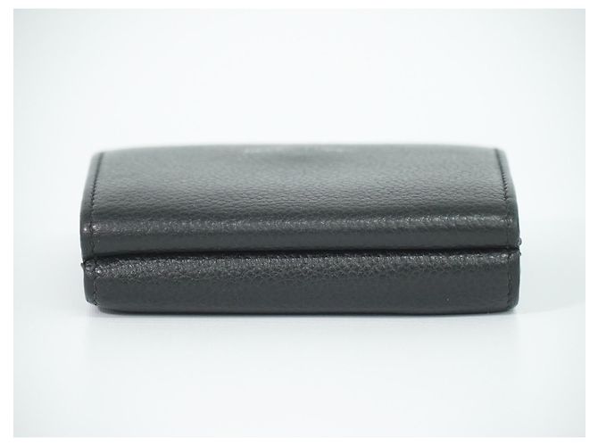Saint Laurent Compact Matelasse Leather Black - view 5
