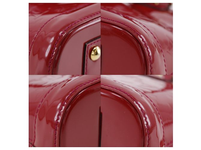 Louis Vuitton Alma Vernis BB Rosso - vista 4