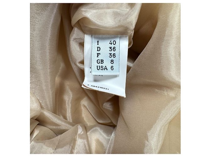Moschino Abito shift beige e nero - vista 4