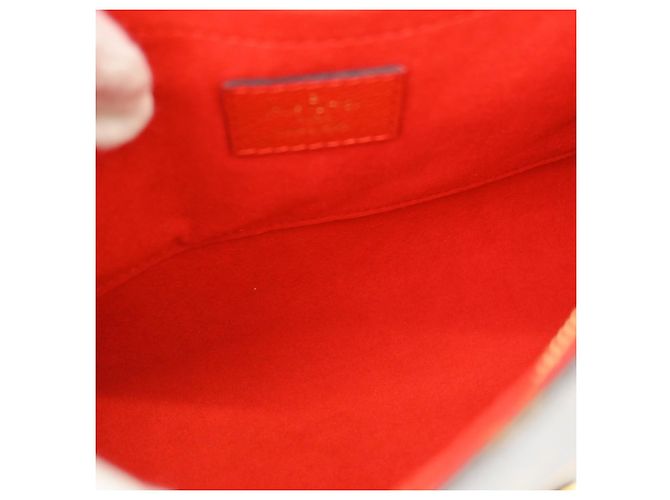 Louis Vuitton Saint Placide in tela Monogram e pelle Marrone - vista 3