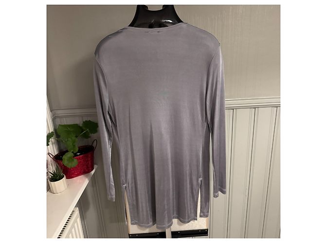Fendi Grauer V-Ausschnitt Cardigan - Ansicht 2