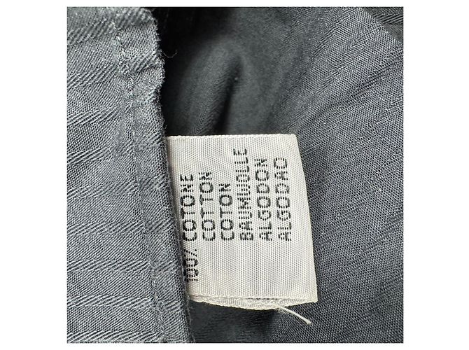 Autre Marque Valentino Roma Camicia Slim Fit in Cotone Nero - vista 4
