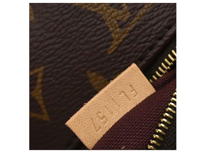 Louis Vuitton Iena Tote Monogram Canvas PM Marrone - vista 5