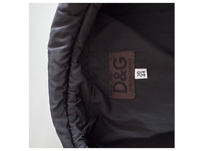 Dolce & Gabbana Abrigo Acolchado Negro - vista 3