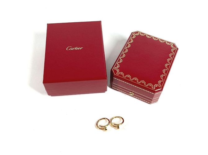 Gemelli Cartier in oro 18K Juste un Clou D'oro - vista 11