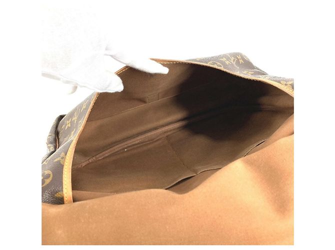 Borsa Louis Vuitton Monogram Saumur 35 Marrone - vista 12