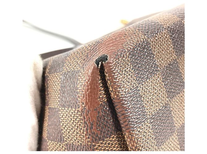 Borsa a tracolla Louis Vuitton Damier Iena MM Marrone Damier ebene - vista 14