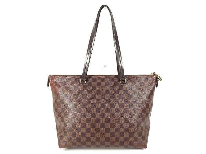 Borsa a tracolla Louis Vuitton Damier Iena MM Marrone Damier ebene - vista 2
