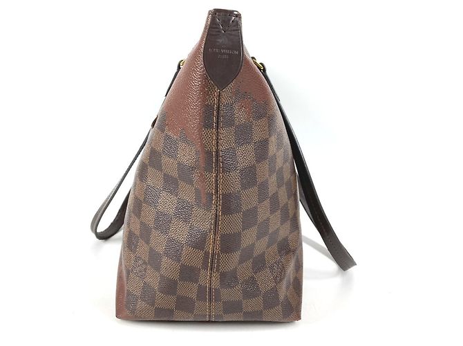 Borsa a tracolla Louis Vuitton Damier Iena MM Marrone Damier ebene - vista 3