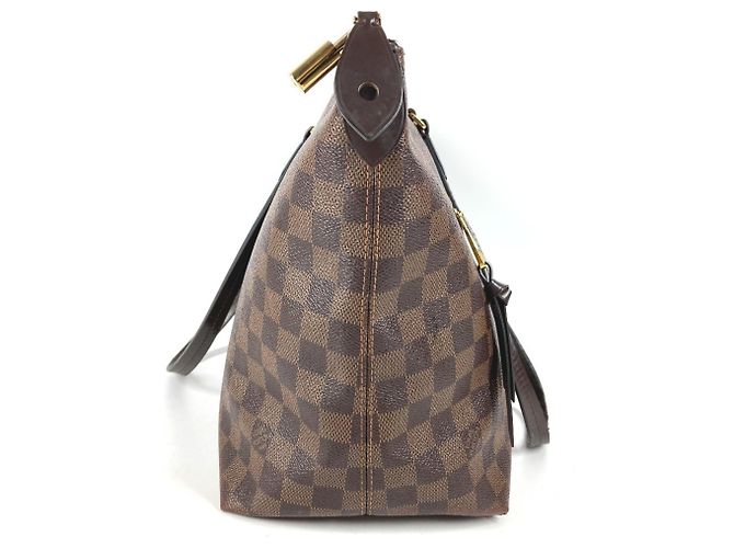 Borsa a tracolla Louis Vuitton Damier Iena MM Marrone Damier ebene - vista 4