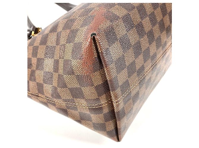 Borsa a tracolla Louis Vuitton Damier Iena MM Marrone Damier ebene - vista 7