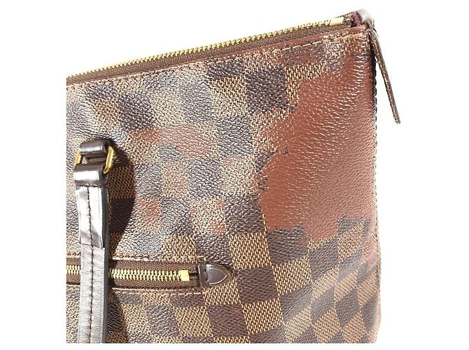 Borsa a tracolla Louis Vuitton Damier Iena MM Marrone Damier ebene - vista 9