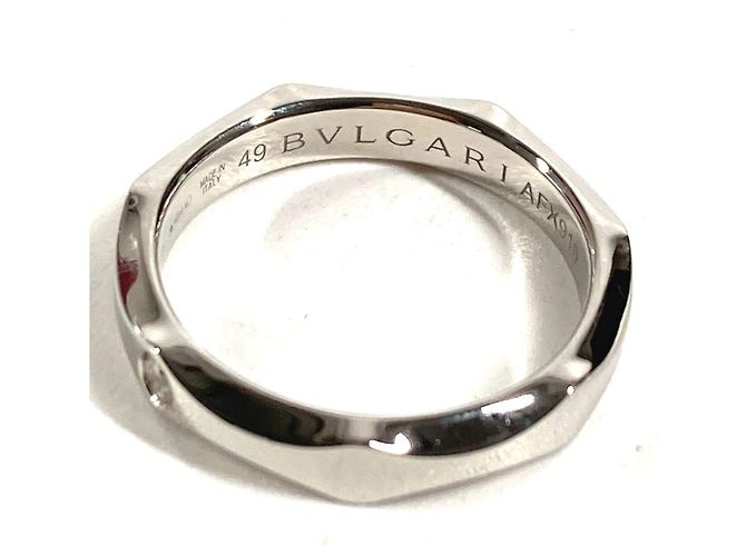 Bulgari Bvlgari Platinum 1PD Diamond Infinito Ehering Silber - Ansicht 2
