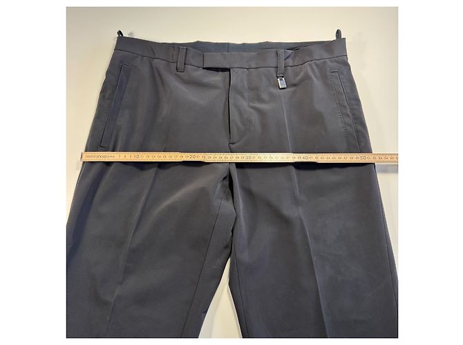 Prada Men's Black Wool Blend Trousers - view 4