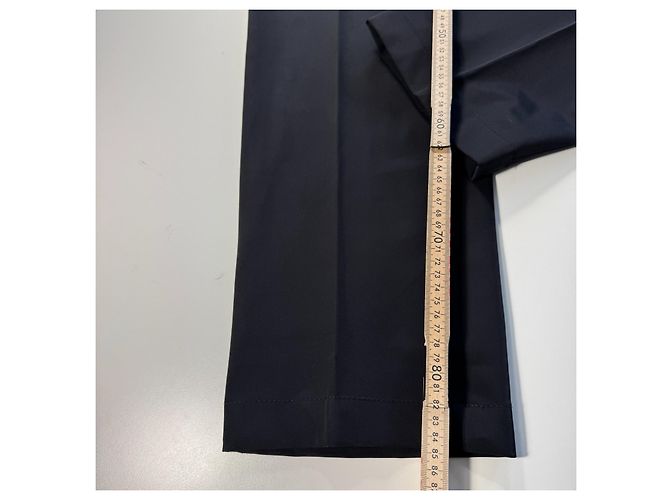 Prada Men's Black Wool Blend Trousers - view 8