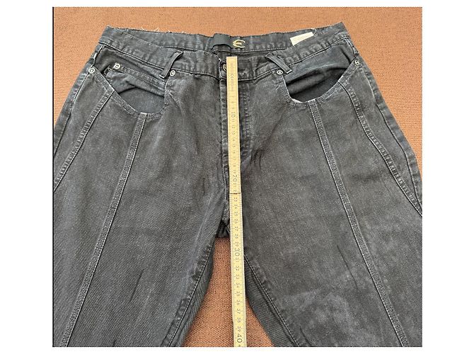 Just Cavalli jeans in denim nero - vista 6