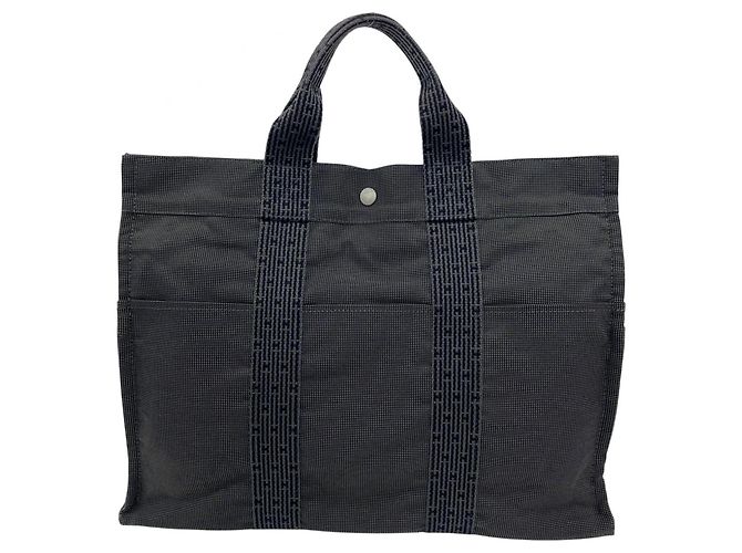 Hermès Borsa Hermes Herline MM Marrone - vista 2