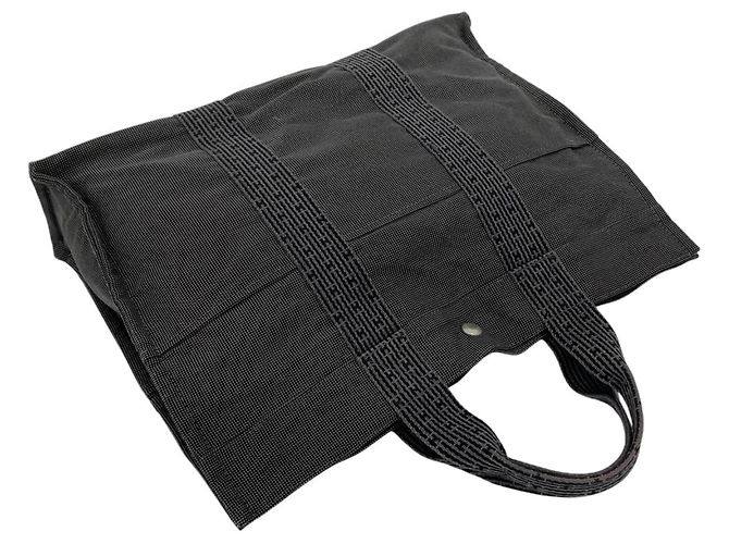 Hermès Borsa Hermes Herline MM Marrone - vista 4