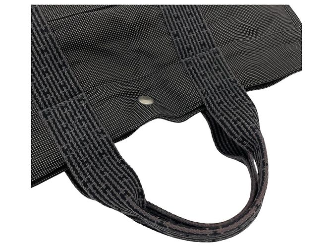 Hermès Borsa Hermes Herline MM Marrone - vista 5