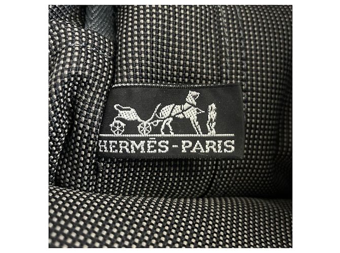 Hermès Borsa Hermes Herline MM Marrone - vista 9