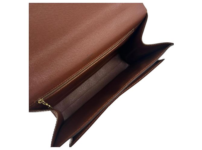Borsa Louis Vuitton Monceau 28 Marrone D'oro - vista 11