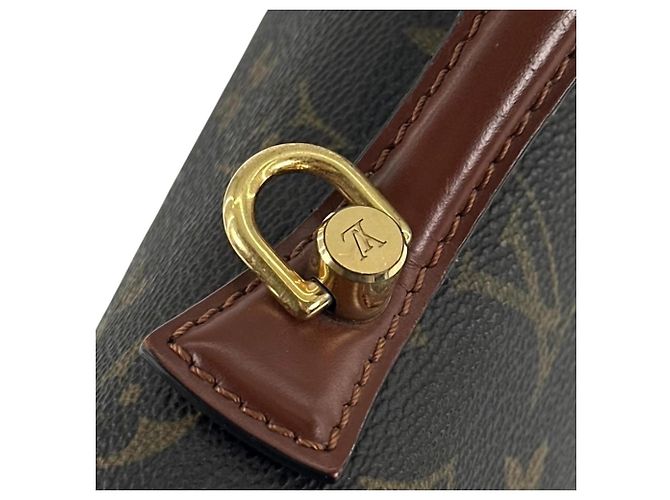 Borsa Louis Vuitton Monceau 28 Marrone D'oro - vista 13