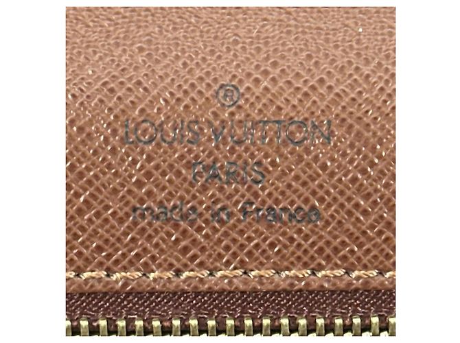 Borsa Louis Vuitton Monceau 28 Marrone D'oro - vista 14