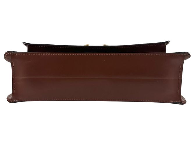 Borsa Louis Vuitton Monceau 28 Marrone D'oro - vista 3