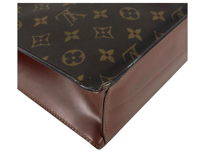 Borsa Louis Vuitton Monceau 28 Marrone D'oro - vista 9