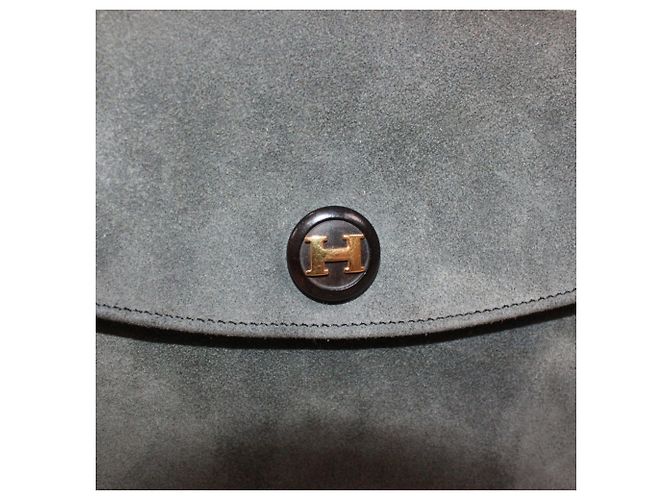 Hermès Pochette Rio Hermes Pochette Clutch Bag Marrone - vista 14