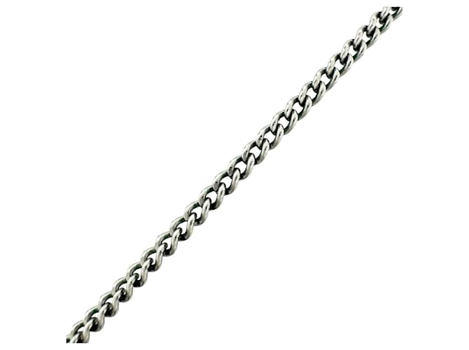 Collana Louis Vuitton Charms Monogram Eclipse Argento - vista 4