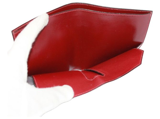 Hermès Hermes Red Bi-Fold Wallet - view 10