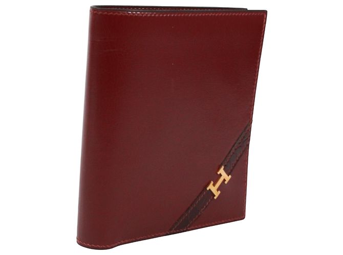 Hermès Hermes Red Bi-Fold Wallet - view 3