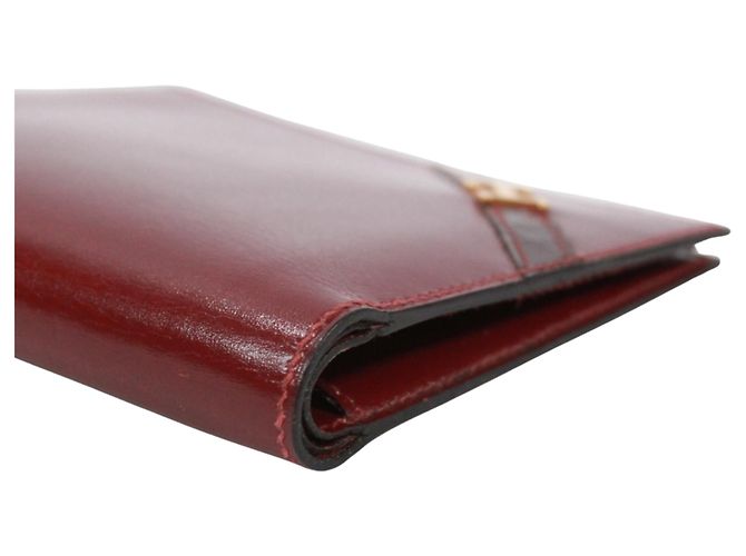 Hermès Hermes Red Bi-Fold Wallet - view 5