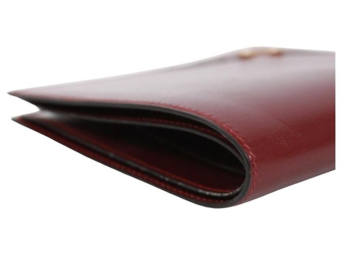 Hermès Hermes Red Bi-Fold Wallet - view 6