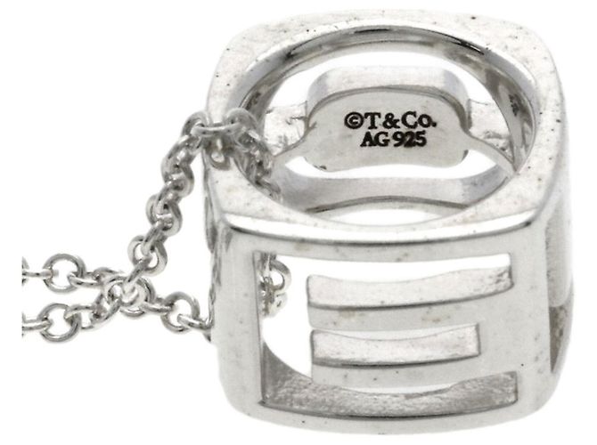 Tiffany & Co Collana quadrata Tiffany Ella LOVE in argento - vista 4
