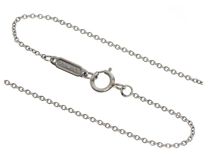Tiffany & Co Collana Tiffany East West in diamante e platino - vista 3