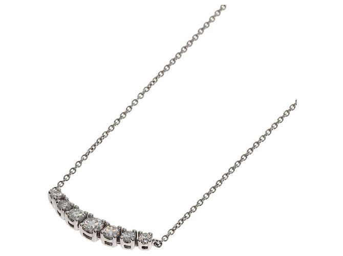 Tiffany & Co Collana Tiffany East West in diamante e platino - vista 7