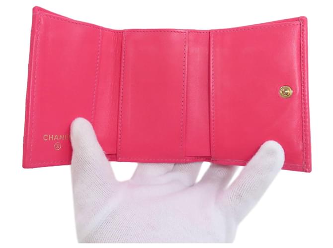 Cartera tríptico Chanel Boy Rosa - vista 3