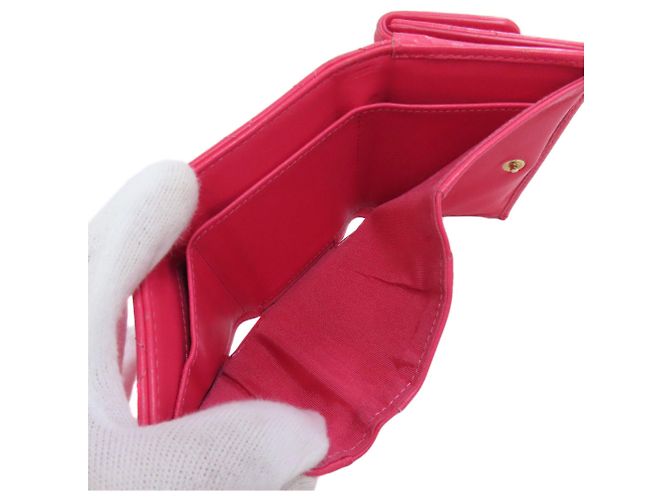 Cartera tríptico Chanel Boy Rosa - vista 4