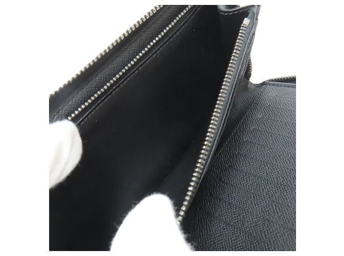 Zippy Louis Vuitton Monogram Eclipse Long Wallet Black - view 4