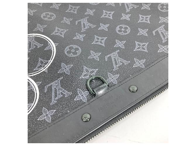 Pochette Apollo Vivienne Monogram Eclipse Louis Vuitton Nero - vista 10