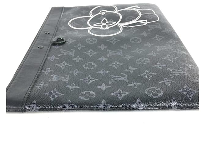 Pochette Apollo Vivienne Monogram Eclipse Louis Vuitton Nero - vista 4