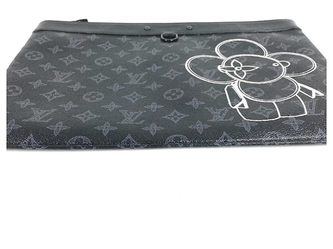 Pochette Apollo Vivienne Monogram Eclipse Louis Vuitton Nero - vista 6