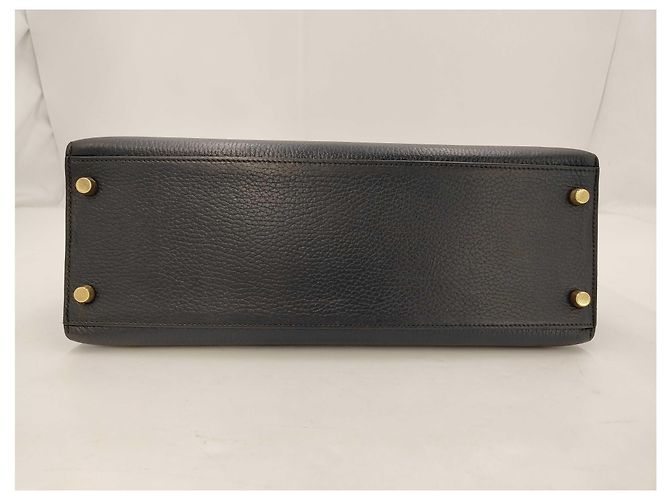 Hermès Hermes Kelly Black Box Calf con Gold Hardware 32 Nero - vista 6